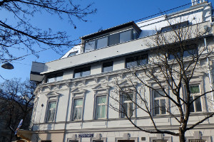 Aufstockung Dachgesscho&szlig;