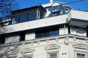 Aufstockung Dachgesscho&szlig;